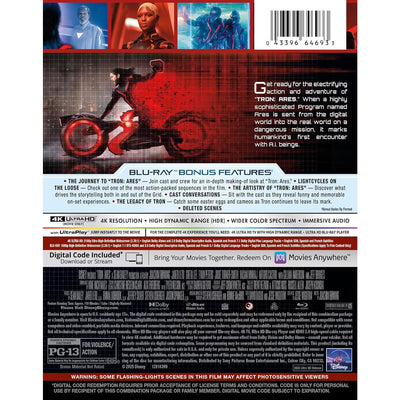 Трон: Арес (2025) (англ. язык) (4K UHD + Blu-ray) Steelbook