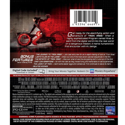 Трон: Арес (2025) (англ. язык) (Blu-ray)