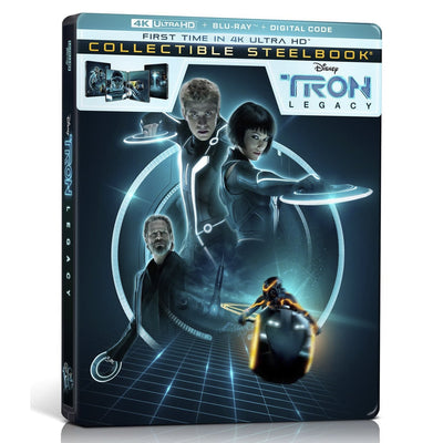 Трон: Наследие (2010) (англ. язык) (4K UHD + Blu-ray) Steelbook