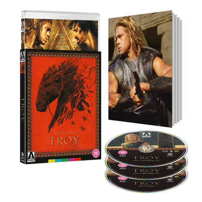 Троя (2004) (англ. язык) (3 Blu-ray) Limited Edition