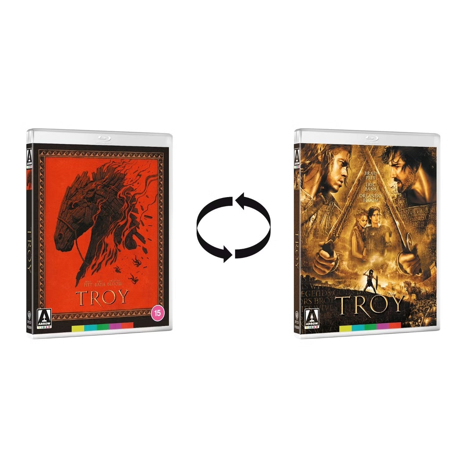 Троя (2004) (англ. язык) (3 Blu-ray) Limited Edition