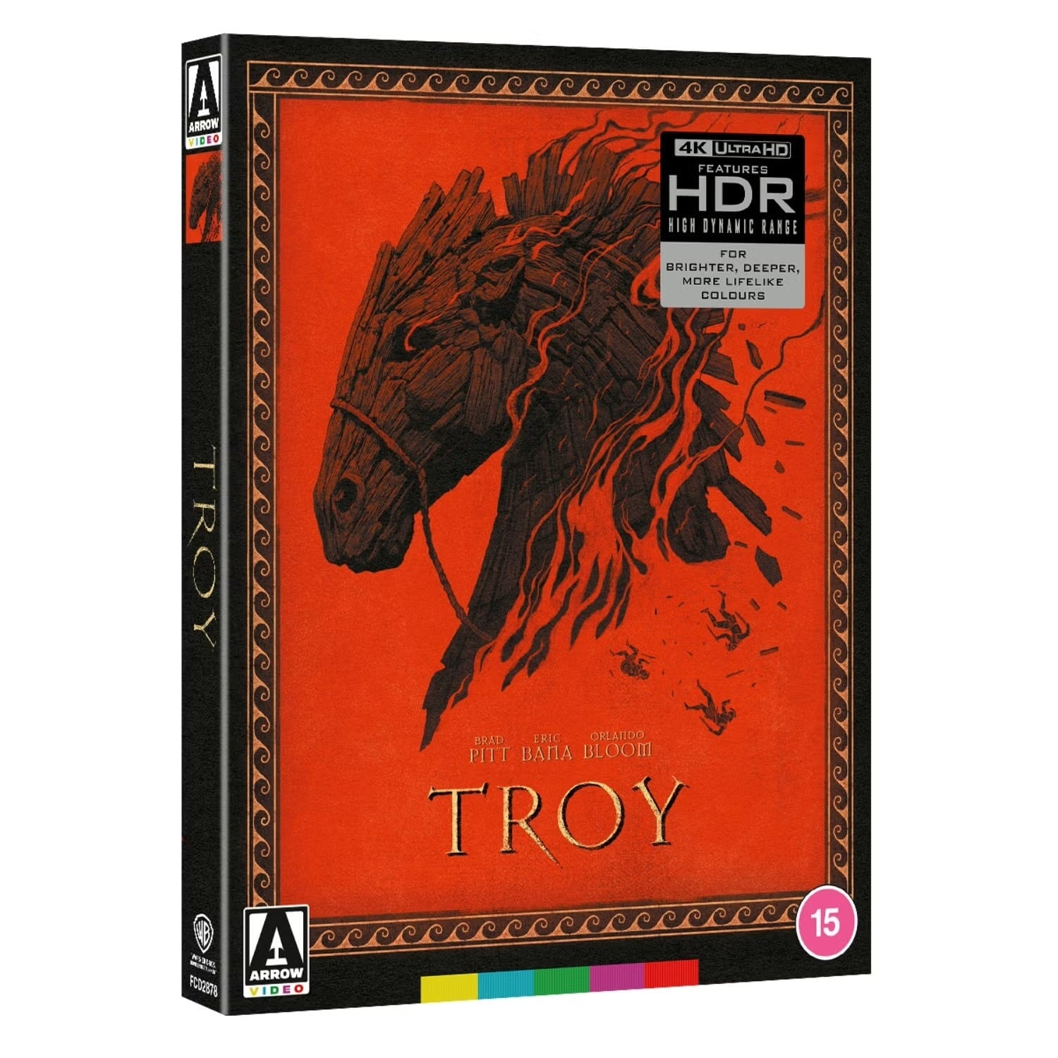 Троя (2004) (англ. язык) (4K UHD + Blu-ray) Limited Edition