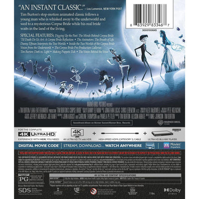 Труп невесты (1993) (англ. язык) (4K UHD Blu-ray)