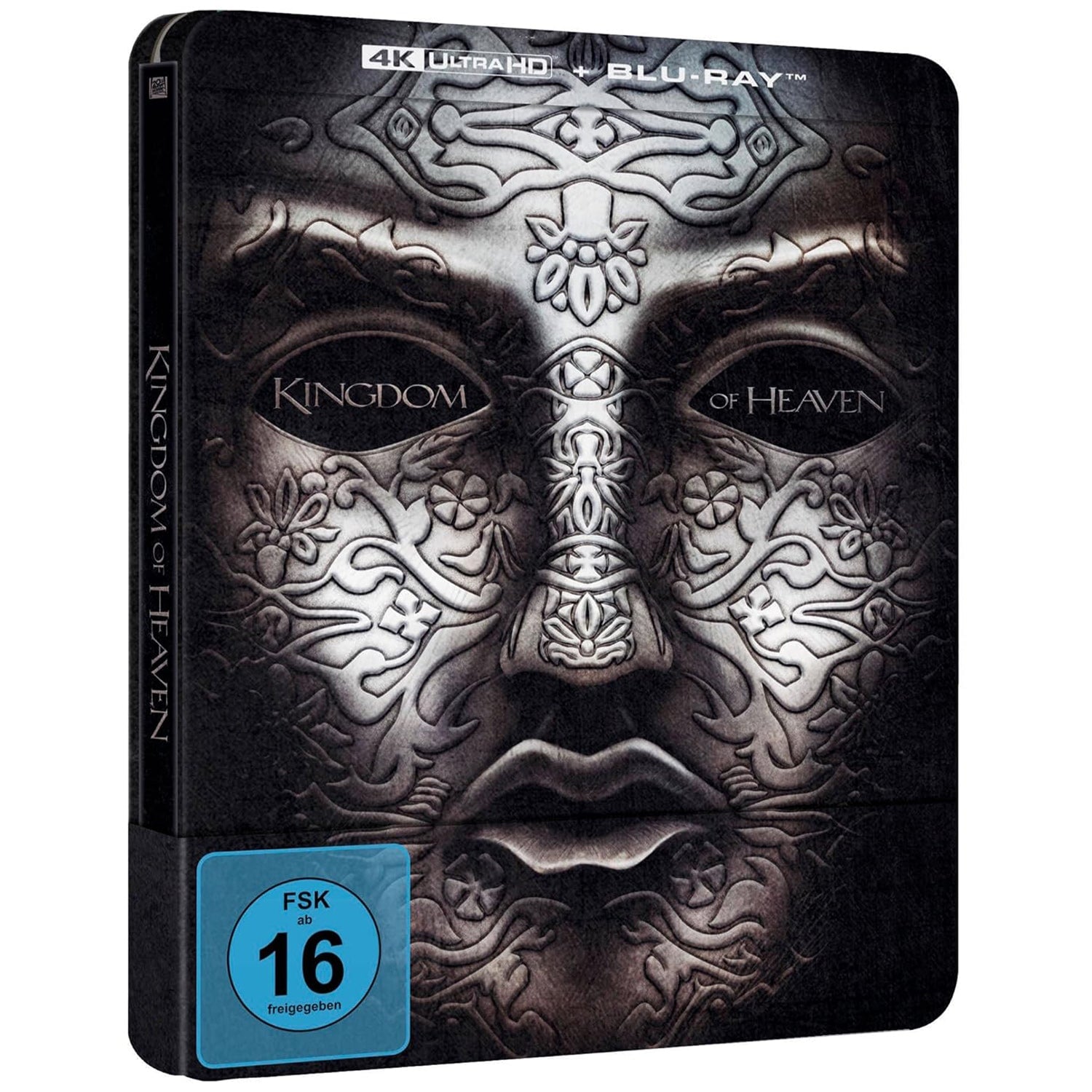 Царство небесное (2005) [Режиссёрская версия] (англ. язык) (4K UHD + Blu-ray) Steelbook