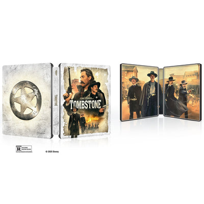 Тумстоун: Легенда дикого запада (1993) (англ. язык) (4K UHD + Blu-ray) Steelbook