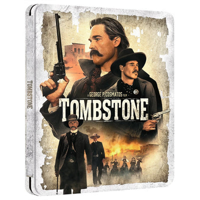 Тумстоун: Легенда дикого запада (1993) (англ. язык) (4K UHD + Blu-ray) Steelbook