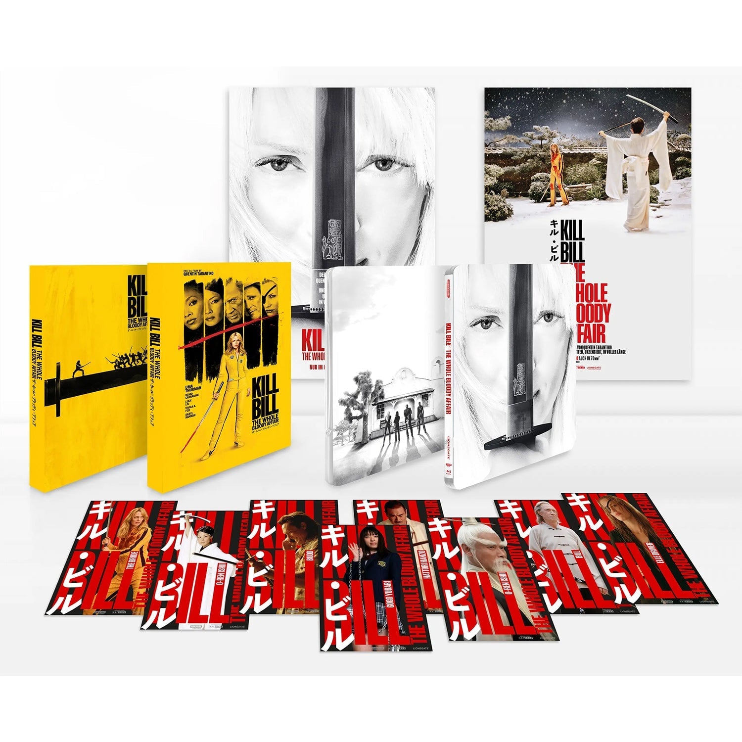 Убить Билла: Кровавое дело целиком (2025) (англ. язык) (2 x 4K UHD + 2 x Blu-ray) Steelbook Collector's Edition