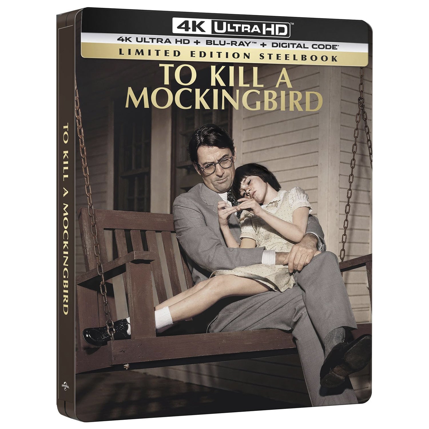 Убить пересмешника (1962) (англ. язык) (4K UHD + Blu-ray) Steelbook