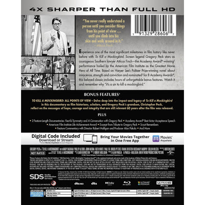 Убить пересмешника (1962) (англ. язык) (4K UHD + Blu-ray) Steelbook