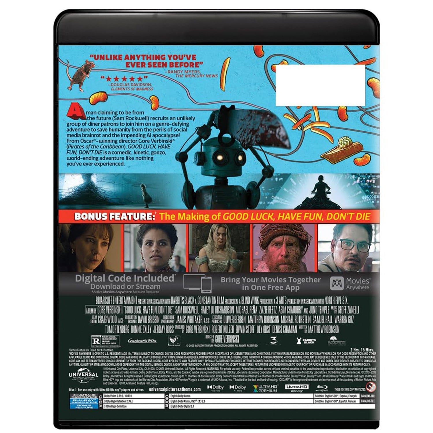 Удачи, веселья, не сдохни (2025) (англ. язык) (4K UHD + Blu-ray)