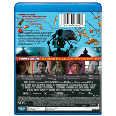 Удачи, веселья, не сдохни (2025) (англ. язык) (Blu-ray)