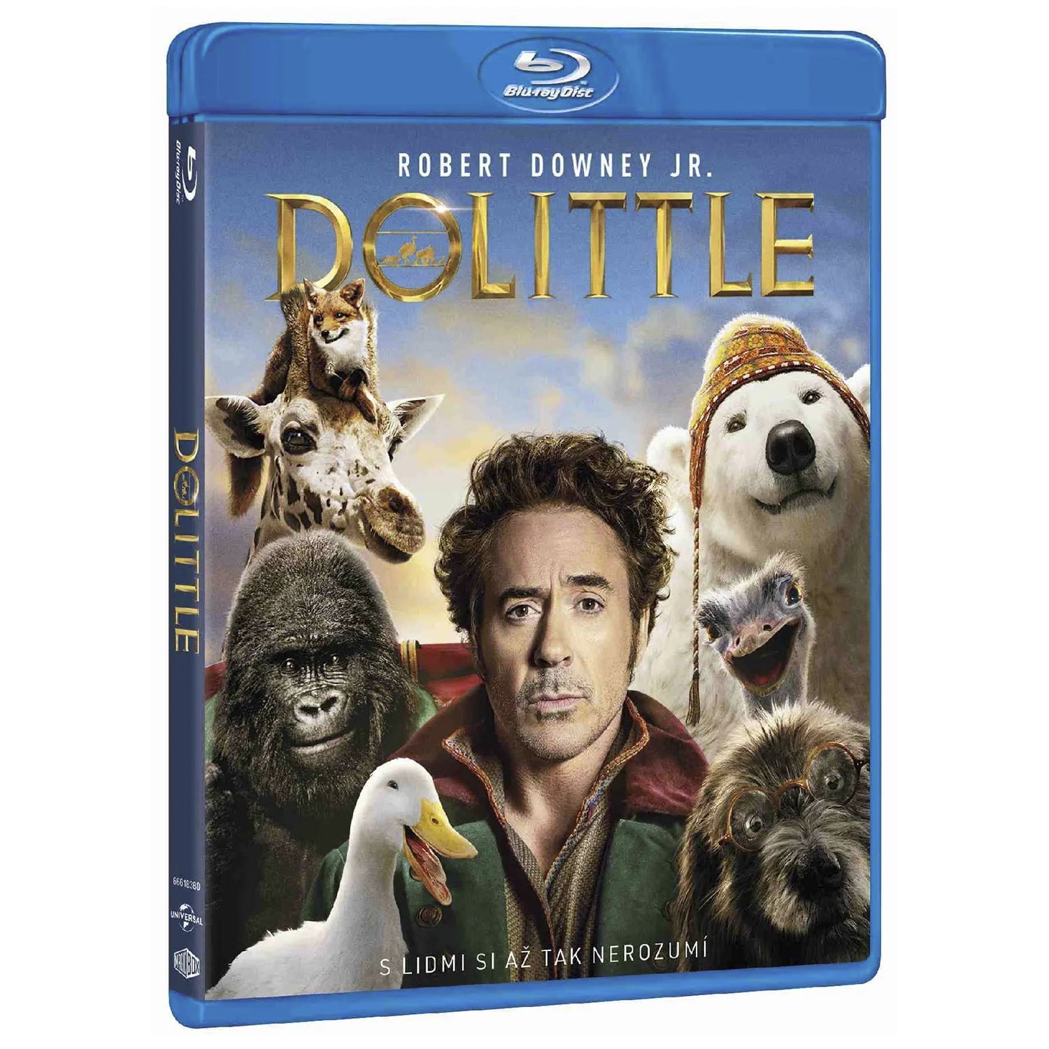 Удивительное путешествие доктора Дулиттла (2020) (Blu-ray)