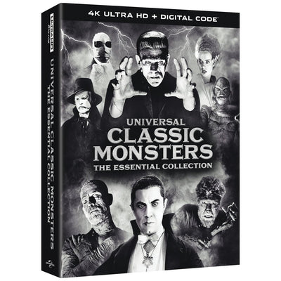Universal Classic Monsters (англ. язык) (4K UHD Blu-ray) The Essential Collection