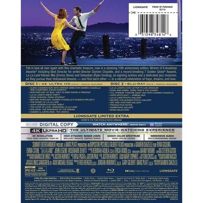 Ла-Ла Ленд (2016) (англ. мова) (4K UHD + Blu-ray) [10th Anniversary] Collector’s Edition