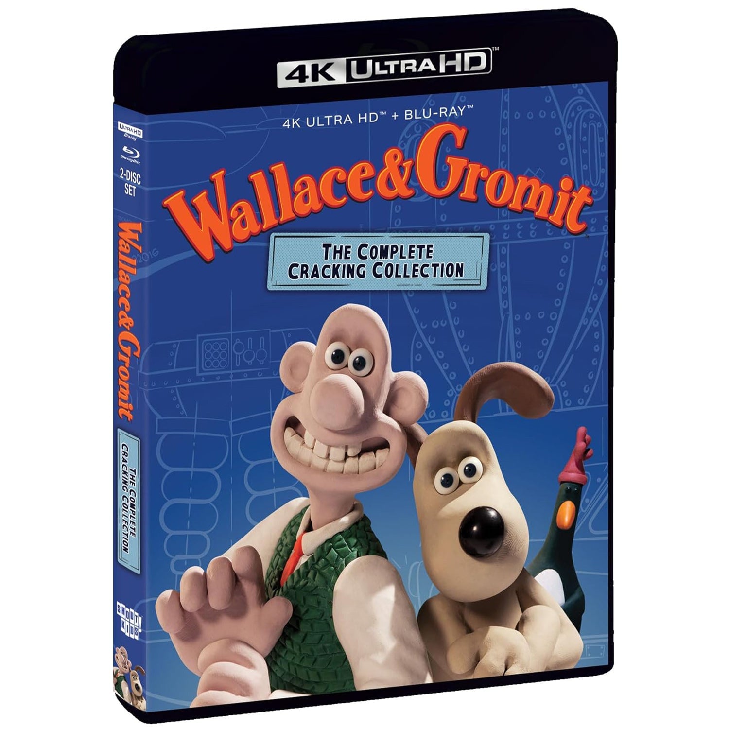 Уоллес и Громит: Коллекция (1989-2008) (англ. язык) (4K UHD + Blu-ray)