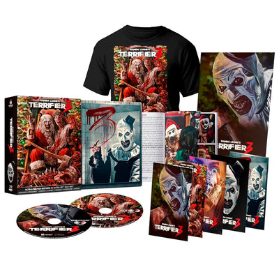 Ужасающий 3 (2024) (англ. язык) (4K UHD + Blu-ray) Steelbook Limited Collector's Edition