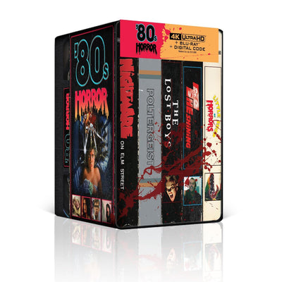 Ужасы 80-х (1980-1987) (4K UHD + Blu-ray) Steelbook Library Case Collection