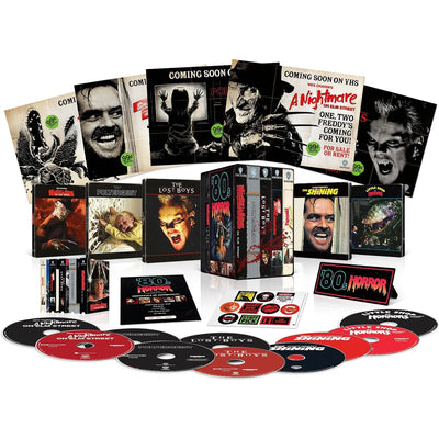 Ужасы 80-х (1980-1987) (4K UHD + Blu-ray) Steelbook Library Case Collection