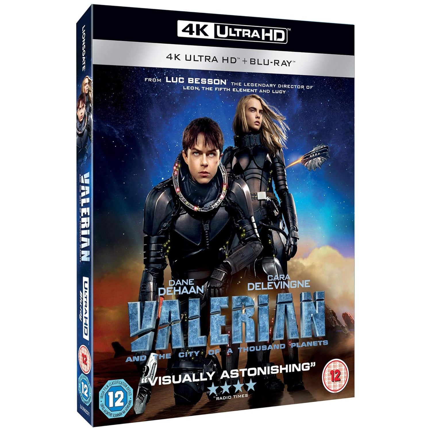 Валериан и город тысячи планет (2017) (англ. язык) (4K UHD + Blu-ray)