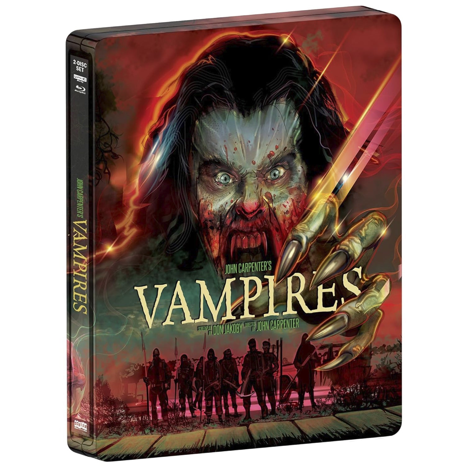 Вампиры (1998) (англ. язык) (4K UHD + Blu-ray) Steelbook