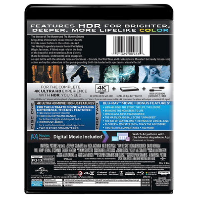 Ван Хельсинг (2004) (англ. язык) (4K UHD + Blu-ray)