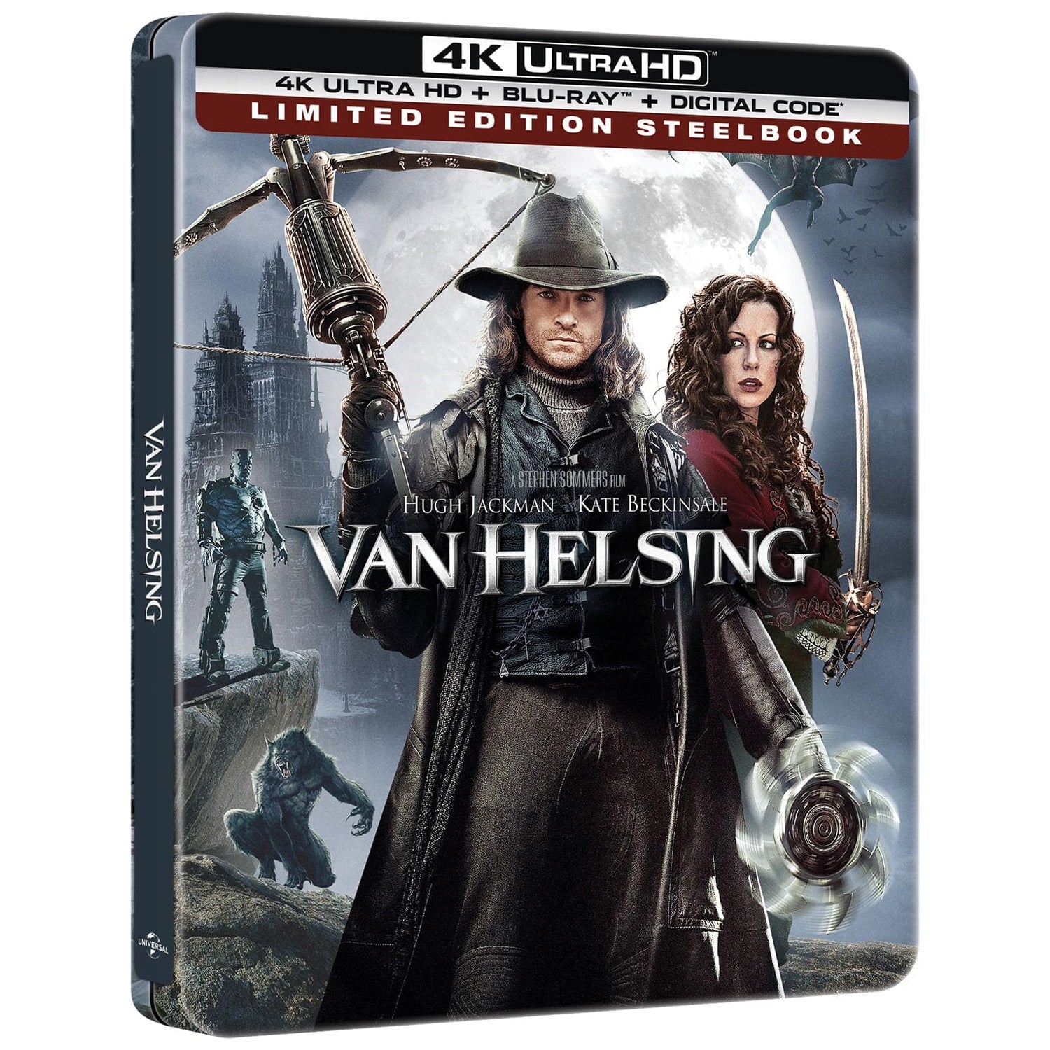 Ван Хельсинг (2004) (англ. язык) (4K UHD + Blu-ray) Steelbook