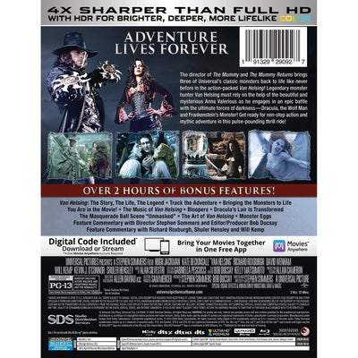 Ван Хельсинг (2004) (англ. язык) (4K UHD + Blu-ray) Steelbook