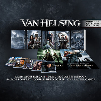 Ван Хельсинг (2004) (англ. язык) (4K UHD + Blu-ray) Steelbook Collector's Edition