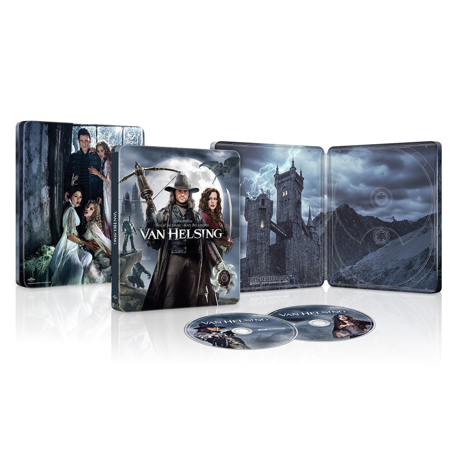 Ван Хельсинг (2004) (англ. язык) (4K UHD + Blu-ray) Steelbook Collector's Edition