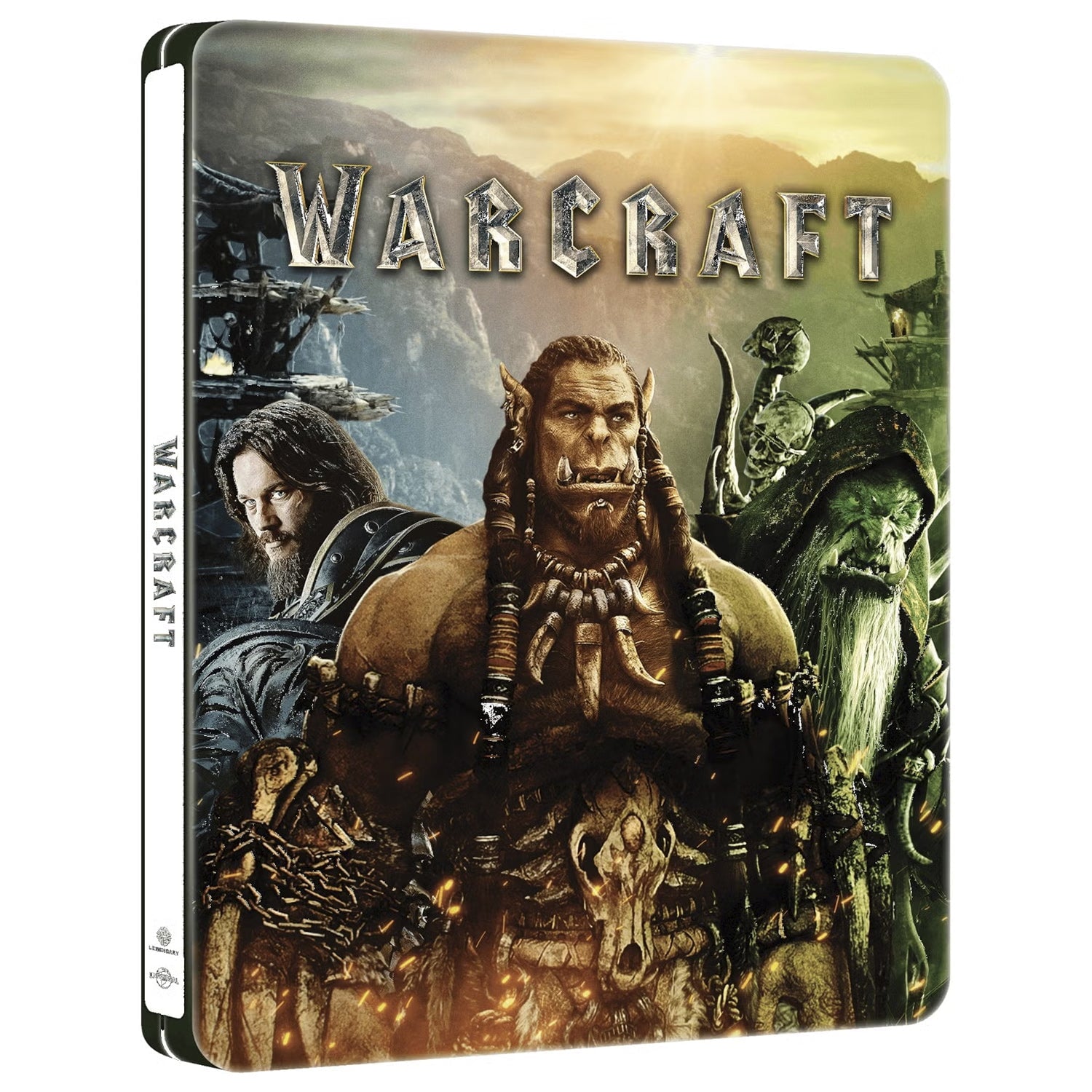 Варкрафт (2016) (англ. язык) (4K UHD + 3D Blu-ray + Blu-ray) Steelbook [10th Anniversary]