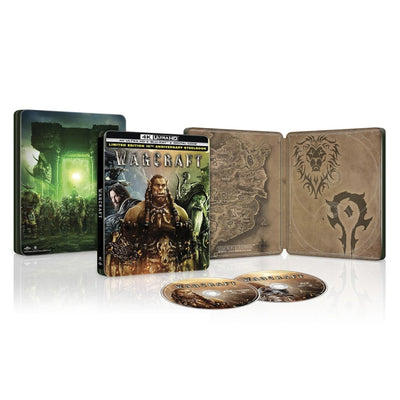 Варкрафт (2016) (англ. язык) (4K UHD + Blu-ray) Steelbook [10th Anniversary]