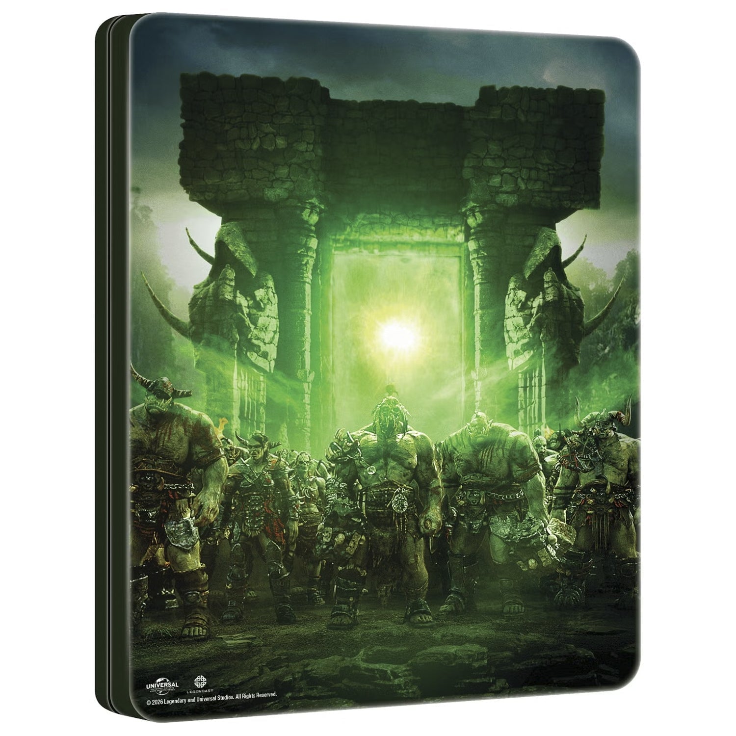 Варкрафт (2016) (англ. язык) (4K UHD + Blu-ray) Steelbook [10th Anniversary]