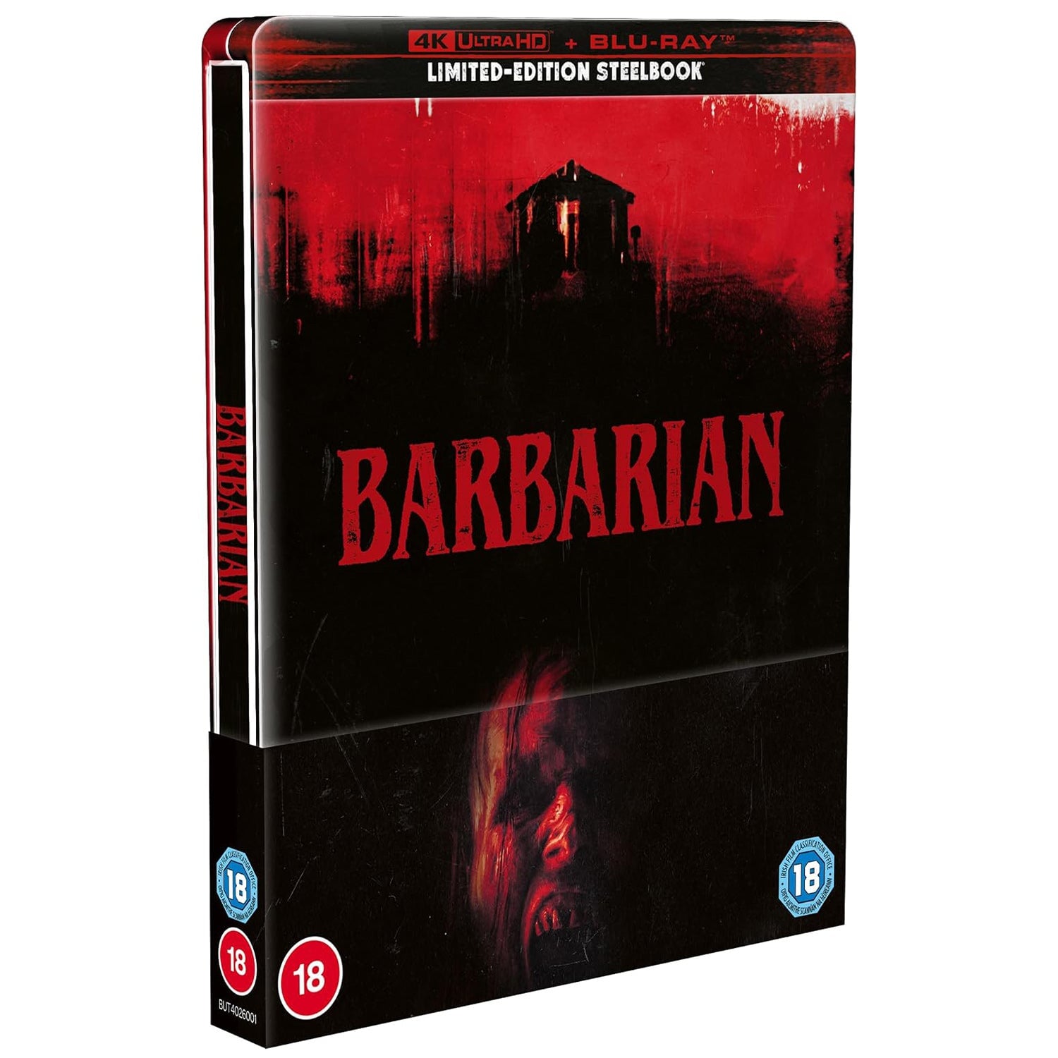 Варвар (2022) (англ. язык) (4K UHD + Blu-ray) Steelbook