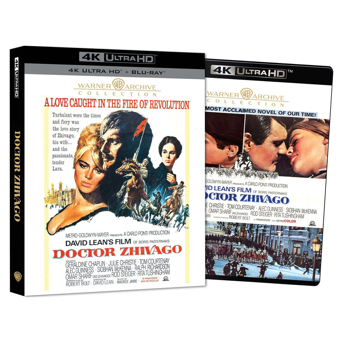 Доктор Живаго (1965) (англ. язык) (4K UHD + Blu-ray) [Warner Archive Collection]