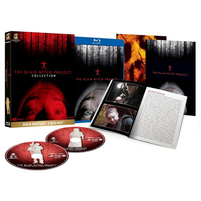 Ведьма из Блэр 1-2 (1999-2000) (англ. язык) (2 Blu-ray) Limited Edition [Midnight Gold]