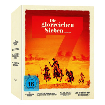 Великолепная семерка: Коллекция фильмов (1960-1972) (англ. язык) (4K UHD + Blu-ray + Bonus Blu-ray)