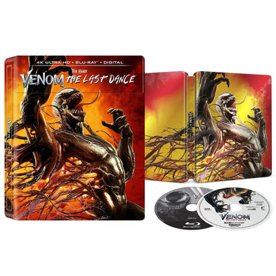 Веном: Последний танец (2024) (англ. язык) (4K UHD + Blu-ray) Steelbook