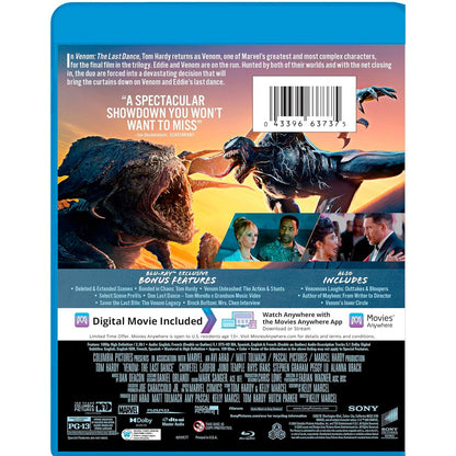 Веном: Последний танец (2024) (англ. язык) (Blu-ray)