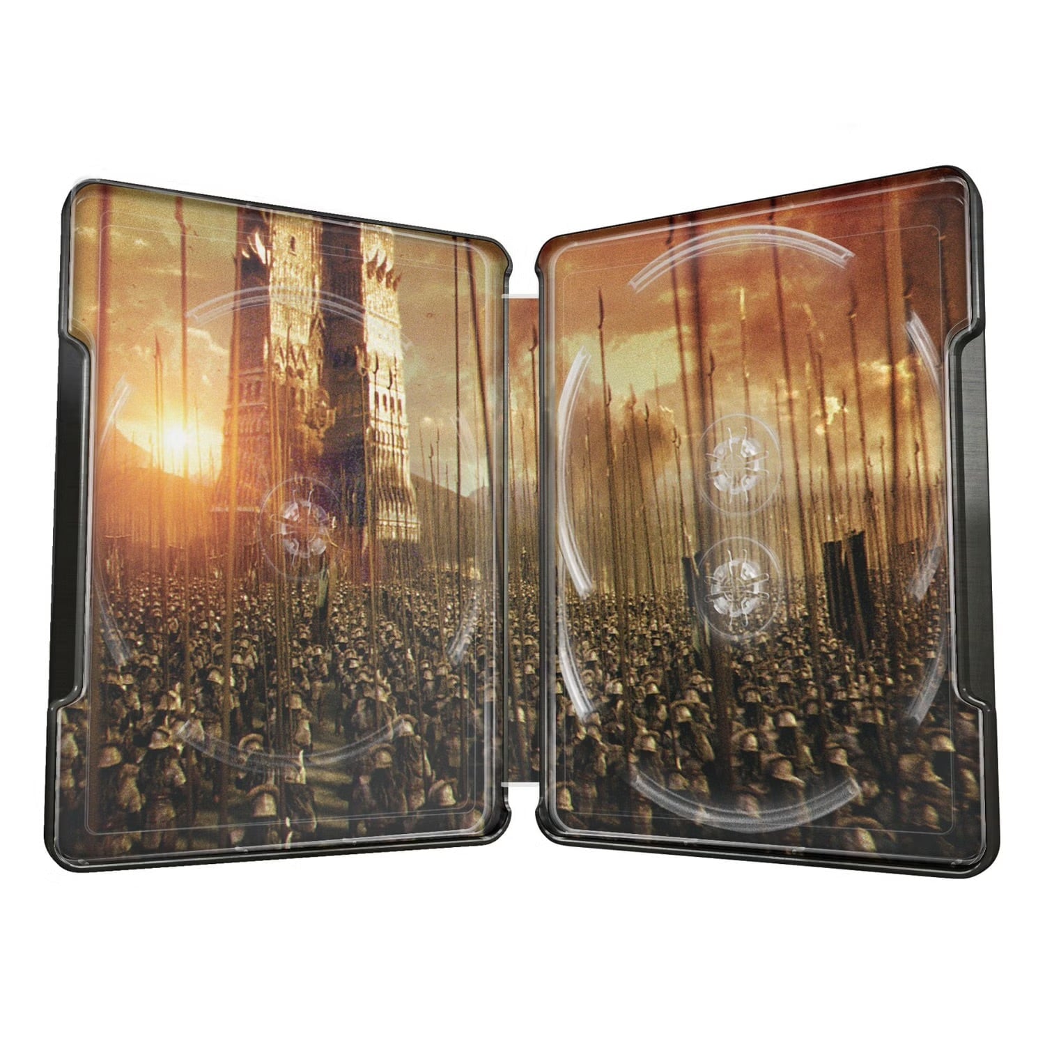 Властелин колец: Трилогия (англ. язык) [Расширенная & театральная версии] (4K UHD Blu-ray) Steelbook Collection