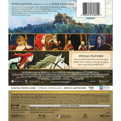 Властелин колец: Война рохирримов (2024) (англ. язык) (Blu-ray)