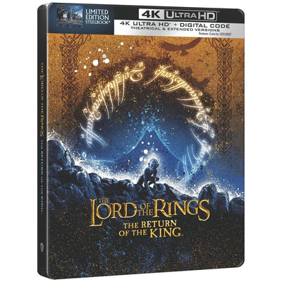 Властелин колец: Возвращение Короля (англ. язык) [Расширенная & Театральная версии] (4K UHD Blu-ray) Steelbook