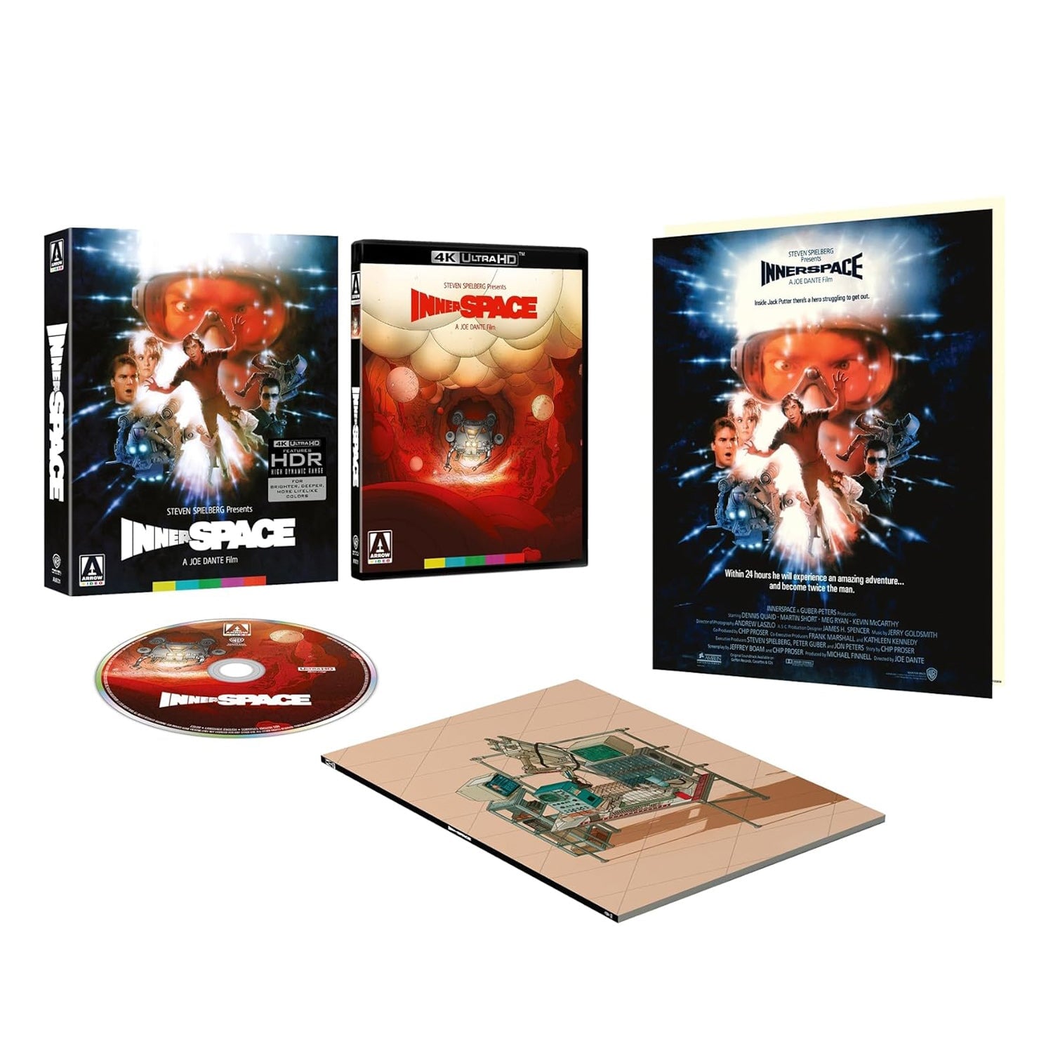 Внутреннее пространство (1987) (англ. язык) (4K UHD) Limited Edition