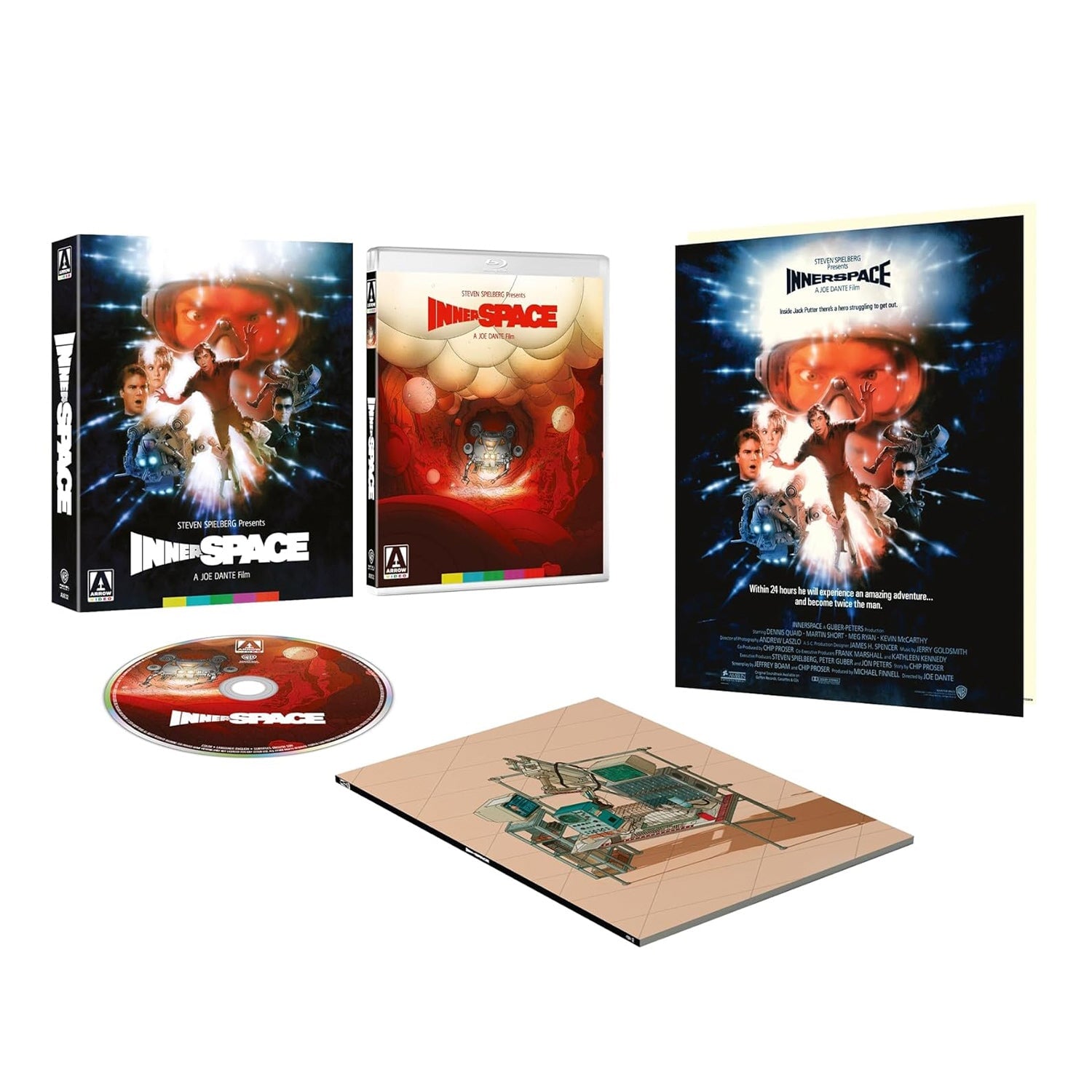 Внутреннее пространство (1987) (англ. язык) (Blu-ray) Limited Edition