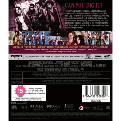 Воины (1979) (англ. язык) (4K UHD + Blu-ray)