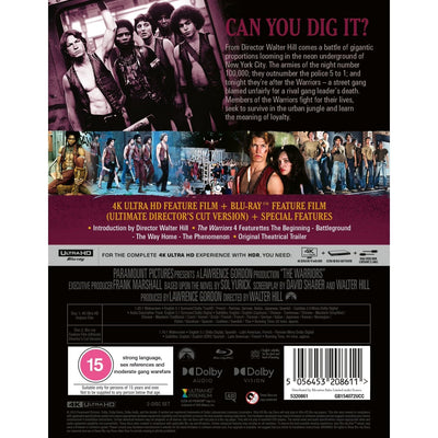 Воины (1979) (англ. язык) (4K UHD + Blu-ray) Collector's Edition