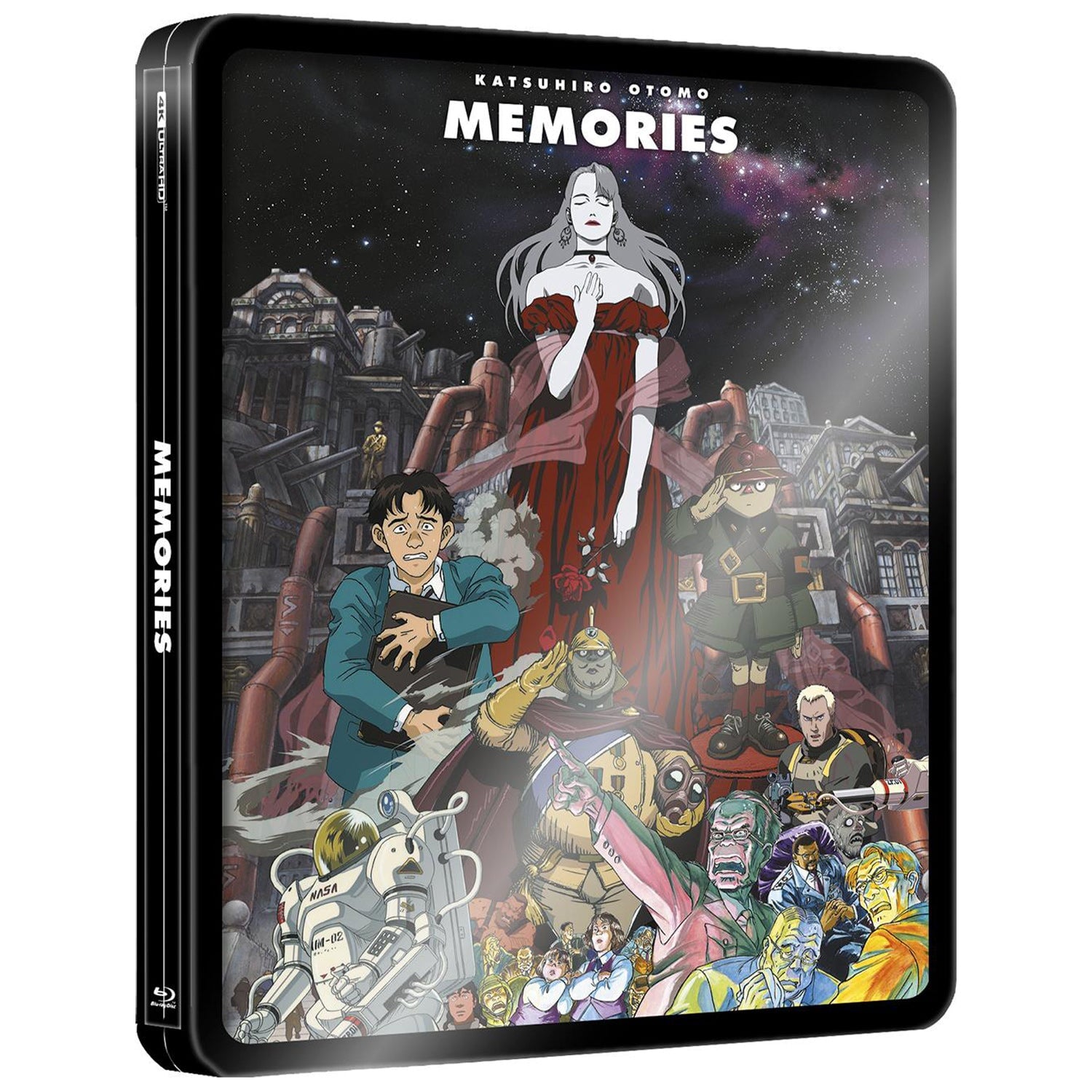 Воспоминания о будущем (1995) (япон. язык) (4K UHD + Blu-ray + DVD) Steelbook Collector's Edition [30th Anniversary]