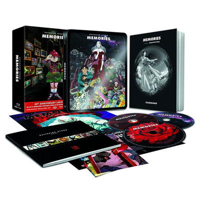 Воспоминания о будущем (1995) (япон. язык) (4K UHD + Blu-ray + DVD) Steelbook Collector's Edition [30th Anniversary]