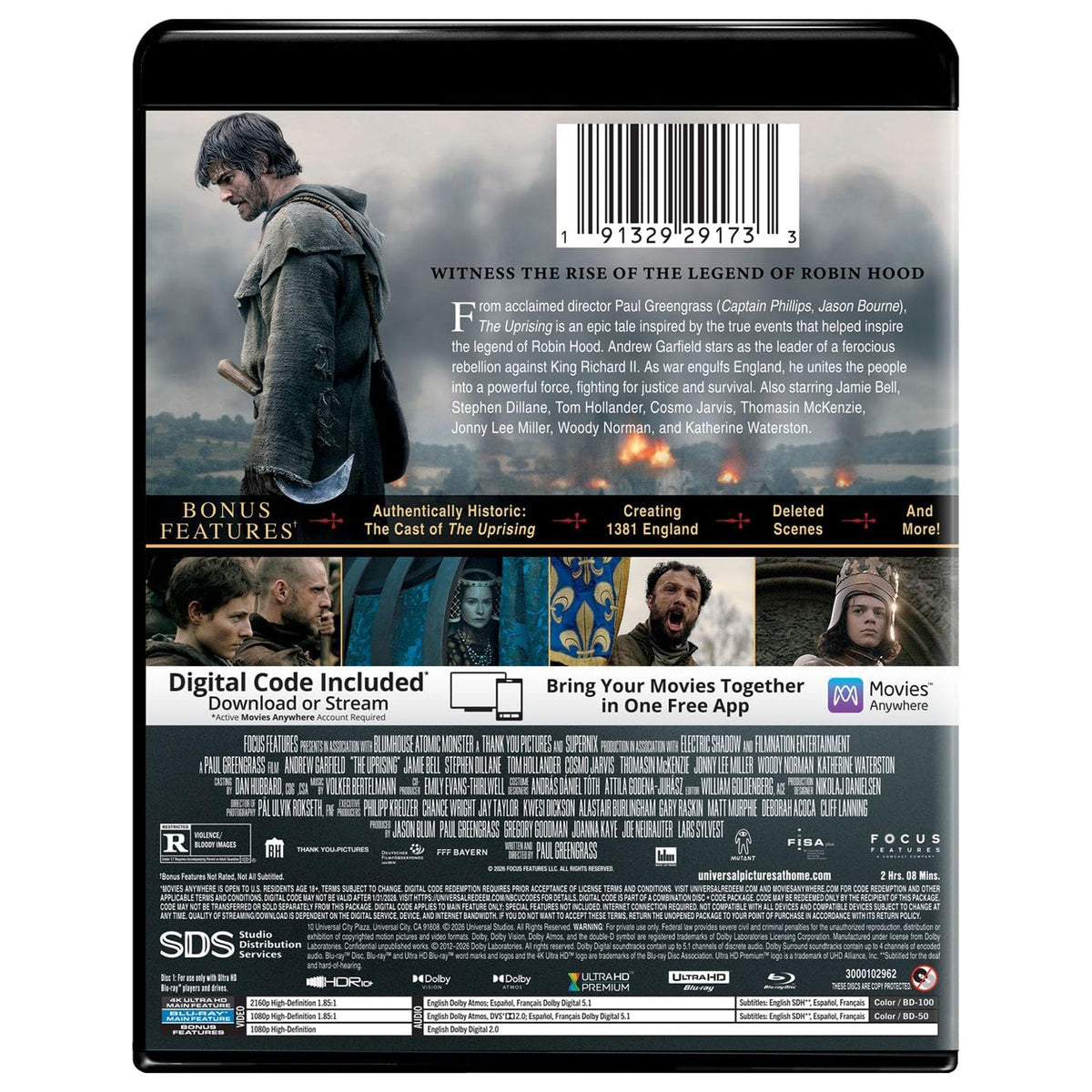 Восставший (2026) (англ. язык) (4K UHD + Blu-ray)