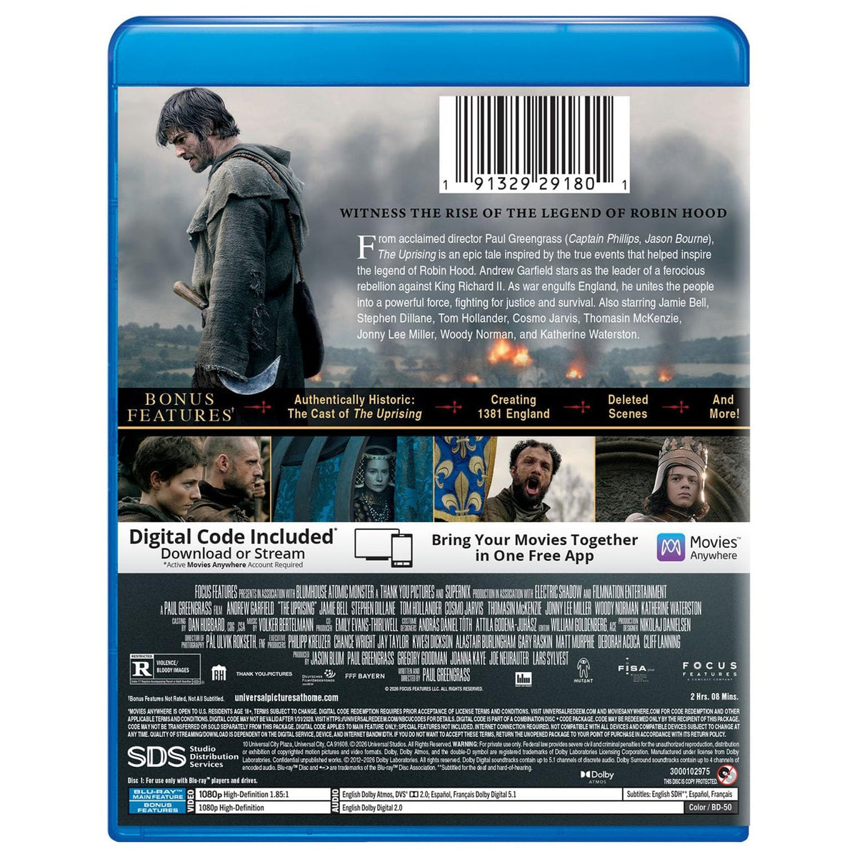 Восставший (2026) (англ. язык) (Blu-ray)