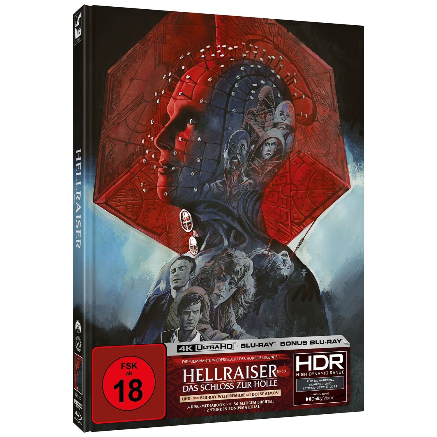 Восставший из ада (2022) (англ. язык) (4K UHD + 2 Blu-ray) Mediabook [Cover A]